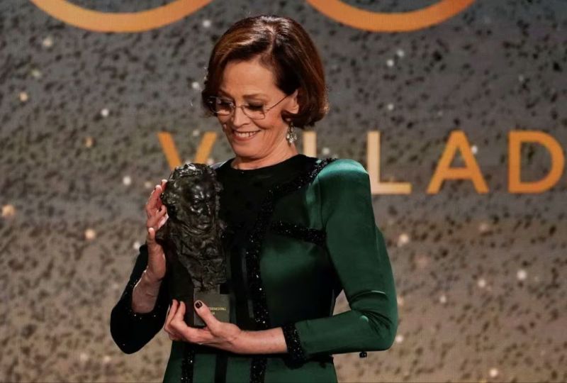Celebs: 'Versatile, charismatic' Sigourney Weaver honoured at Spain's Goya Awards